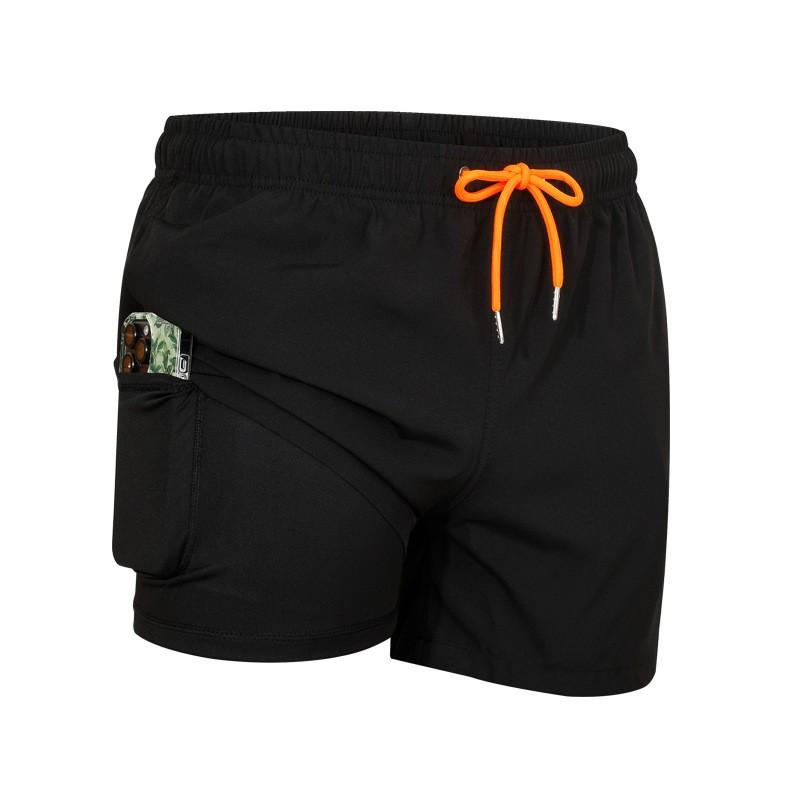 Mens Quick-Dry Stretch-Free Beach Shorts Surfing Swimming Outdoor Activities
