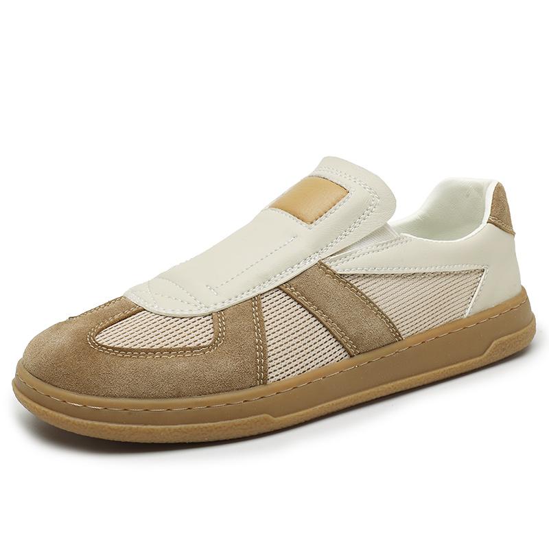 

Fashion Breathable Men s Mesh Running Shoes Lightweight Athletic Sneakers Non-Slip Rubber Sole Tenis Masculino Comfortable Walking Shoes 44 песочный