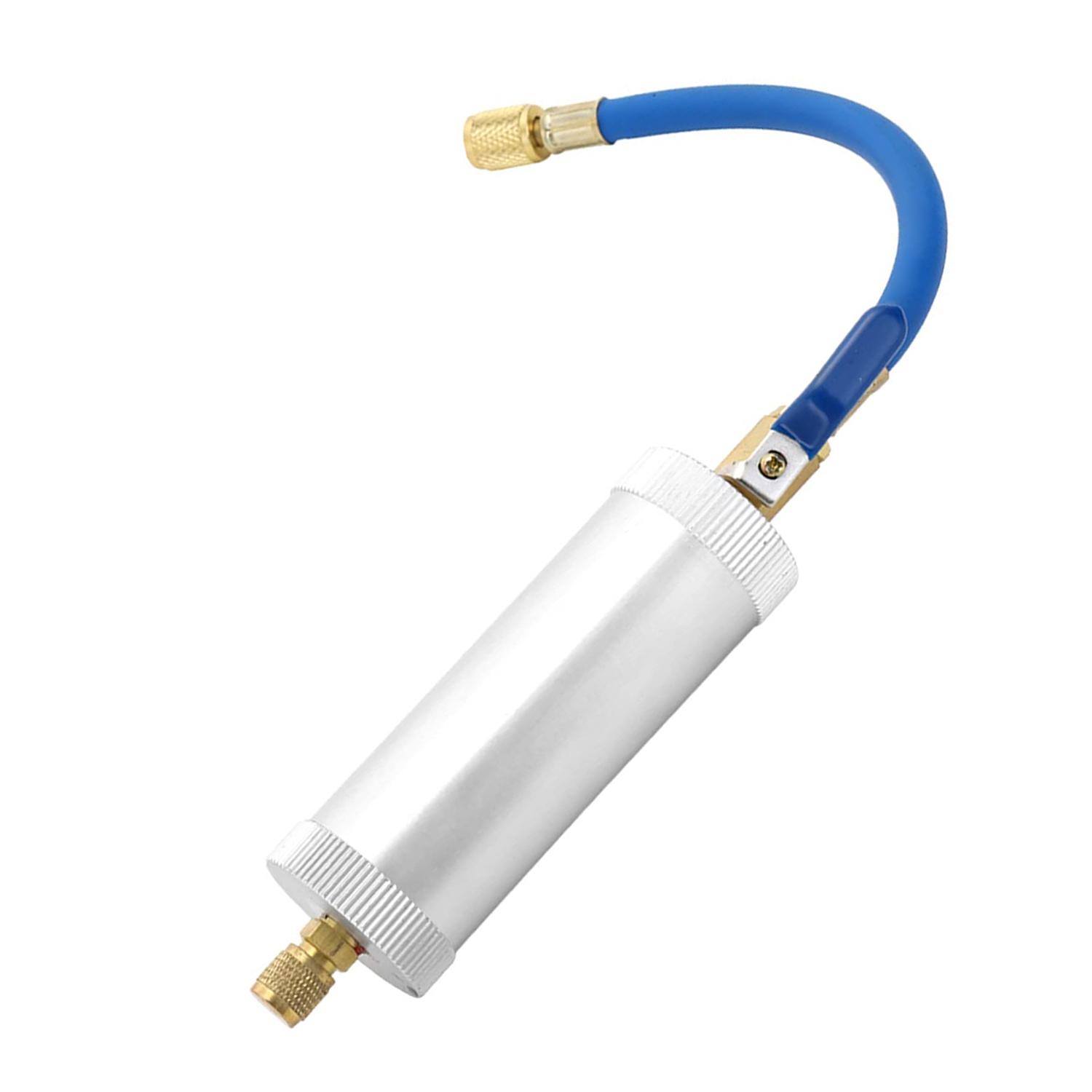 

1pcs 1/4SAE R134 2 Air Conditioning R134A R12 R22 Car A/C AC Oil&Dye oz Injection Tool Oil Coolant Filler Tube