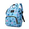 Schoolbag1011 New Mommy Bag Large Capacity Backpack Portable Maternal and Infant Bag Women's Storage Milk Bag Cartoon Printed Bag