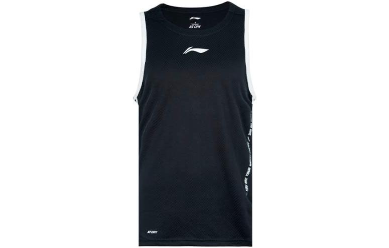 Li Ning Sports Life Collection Tank Top Men s Black AVSM113-1 4XL