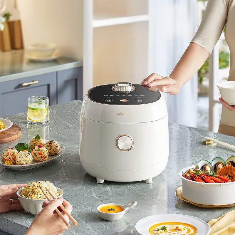Bear 4L Multi-functional Rice Cooker with Steamer CN plug (adapter included)