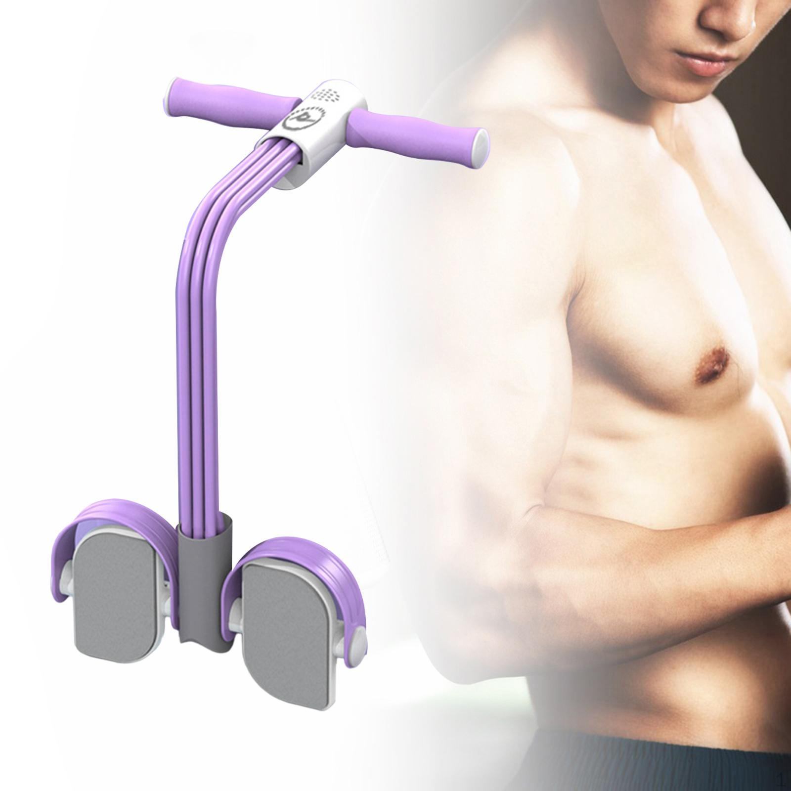 Adjustable Resistance Band for Full Body Workout фиолетовый