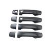 Car Decoration Door Handle Cover For Toyota Land Cruiser FJ200 LC200 2008-2015 Carbon Fiber Chrome Silver Glossy Black Styling