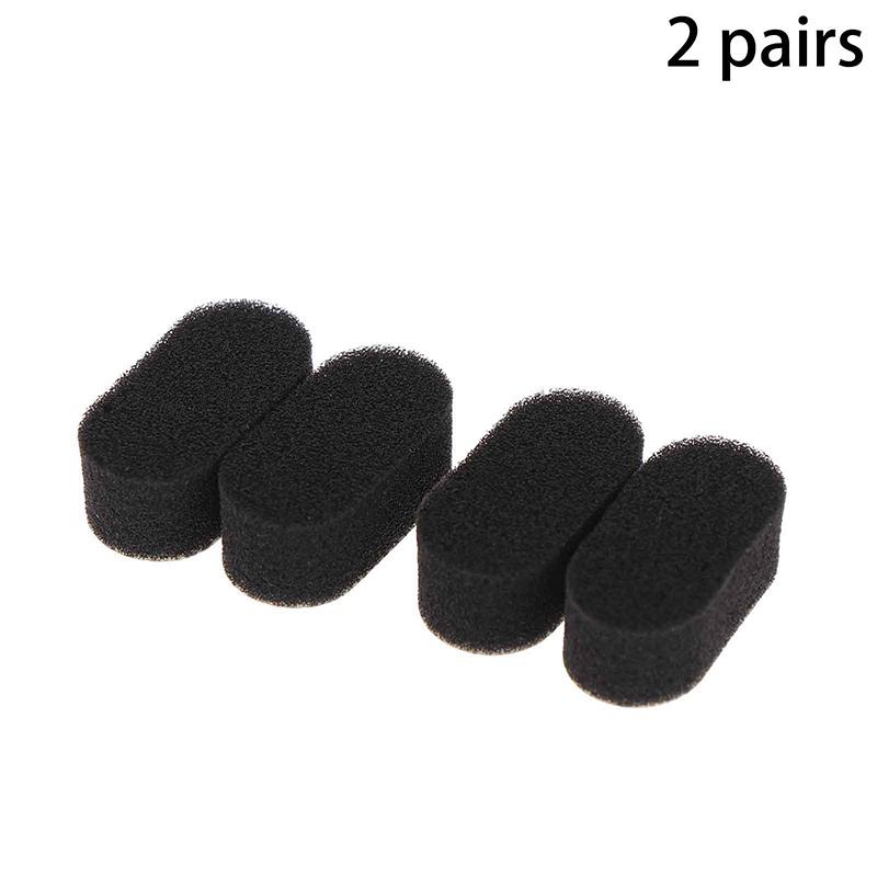 1/2/3Pair Foam Ear Pads With Double-Sided Tape For Headphones Sponge Replacement Headband Cushions Covers
