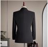 Luxury Men's Custom Suit Set - Tencel Cotton Wool Blend, Fine Twill Fabric, Business Formal Wear.
