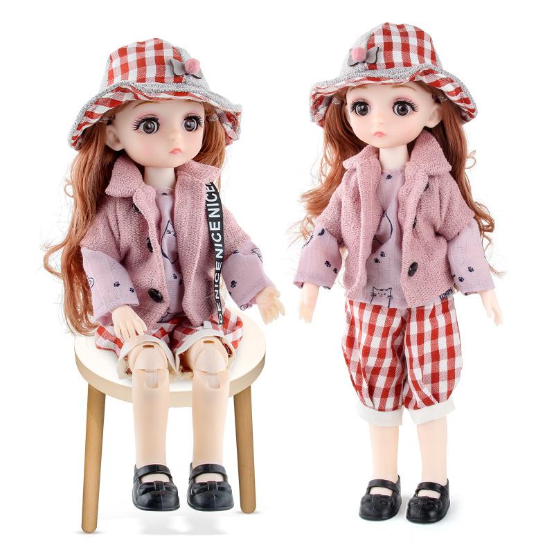 Constellation Vinyl Doll Girl Toy 13 Joint Dressup Cancer Doll Princess Large Gift Box