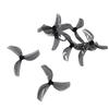 8Pcs Diy Accessories For Rc Fpv Racing Freestyle 1.8Inch Cinewhoop Toothpick Drones 45Mm 3-Blade Pc Propeller 1Mm 1.5Mm