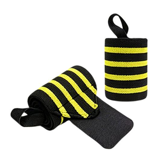 2Pcs Wrist Compression Strap Adjustable Wrist Support Wrap Sprain Prevention Men Women Strength Training Weightlifting Deadlifts Wrist Brace