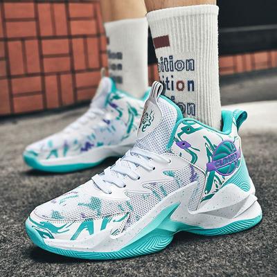 Men's Sports Shoes Brand Professional Men's Basketball Shoes Basketball Sneakers Anti-skid High-top Couple Breathable Women Basketball Boots