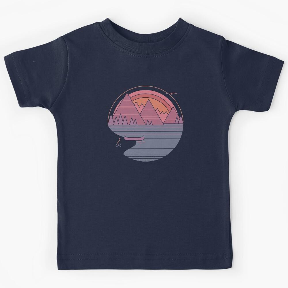 The Mountains Are Calling Kids T-Shirt 120