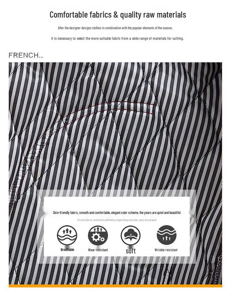 Mom's Fashion Floral Cotton Jacket - Autumn/Winter Thin Style, Small/Medium Sizes