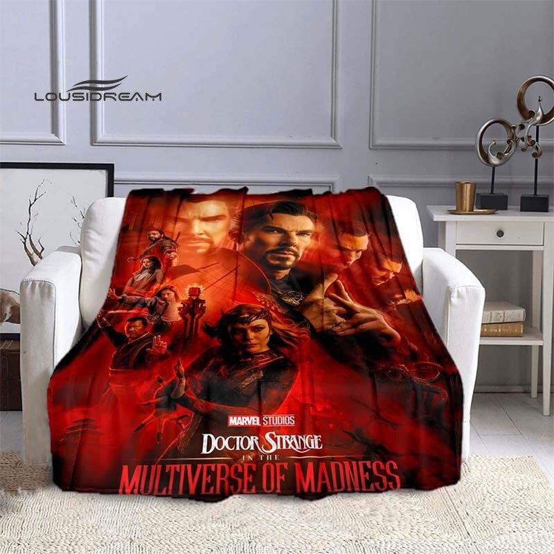 Doctor Strange Deky na postele Domov Cestování Dospělý Flanelová deka na pohovku Postel Obývací pokoj Pohovka Dítě Udržet v teple king size
