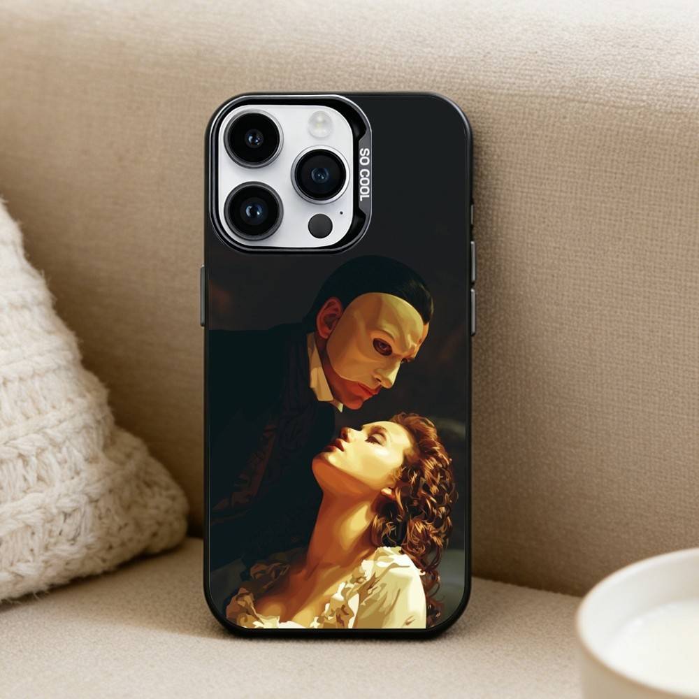 The Phantom of the Opera  Phone Case For iPhone17, 16,15,14,13,12 Pro Max Black Candy Matte Shockproof Cover