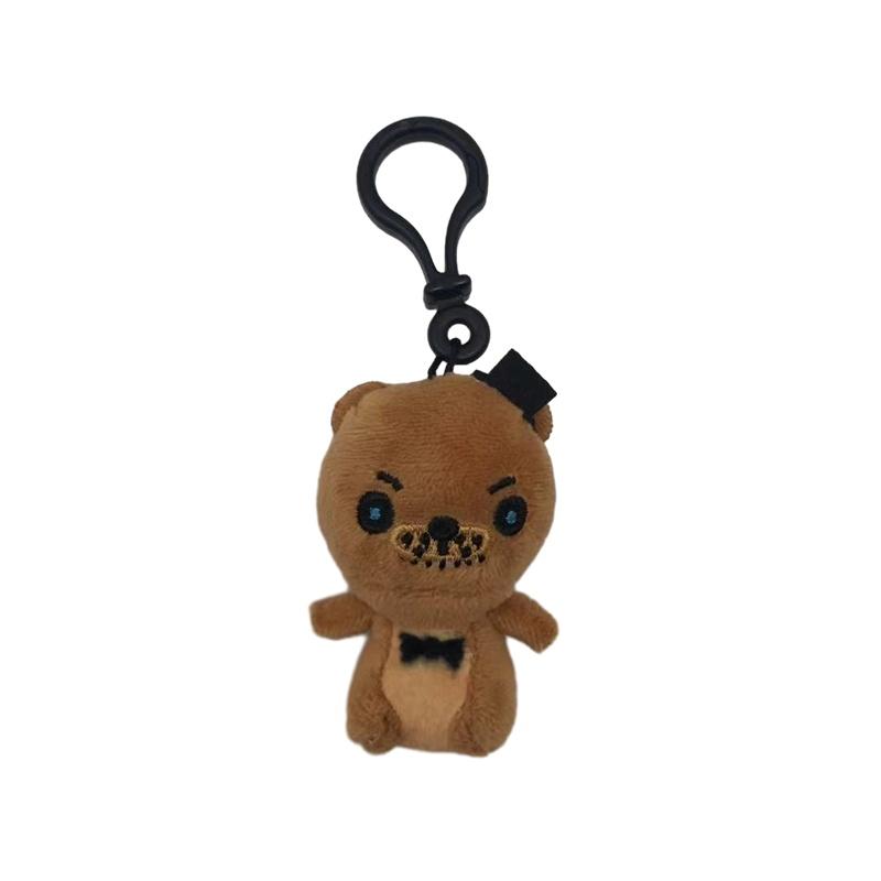 Brinquedo de Pelúcia Fofo Noite de Pizza do Freddy Animal de Pelúcia Macio e Aconchegante para Crianças 10cm de Altura