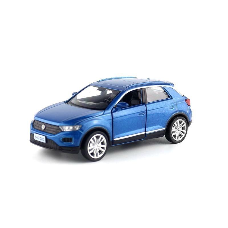 Alloy Volkswagen Tiggo Suv Sedan Model For Kids With Inertia Control For Collectors