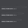 Target Darts Swiss Storm ONYX Dart Points of Replacement Steel Dart Points (Set 3) 26mm/30mm/35mm - Silver/Gold/Black (26mm, Gold)