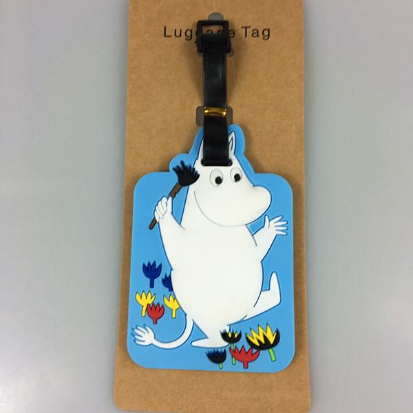 Pattern Luggage Snufkin Identification Plate Hanging Boarding Tool Pass
