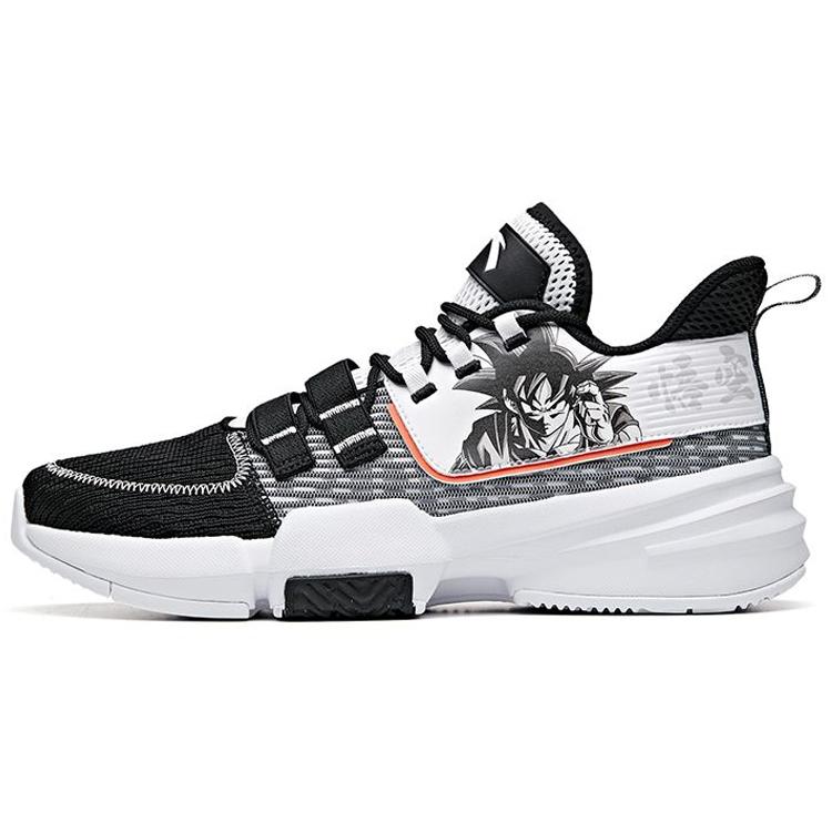 

ANTA Basketball Shoes Men Low Top Black/White 44.5