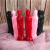 Small Human Couple Candles: Male & Female Figures
