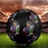 Messi Size 5 Soccer Ball, Machine-Stitched PVC, Durable & High Bounce, All Ages Fit, Fan Merchandise, Matches & Outdoor Use.