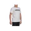 adidas T-shirt Casual Sportiva Logo Colore Unico Girocollo Uomo Top Bianco HG3629