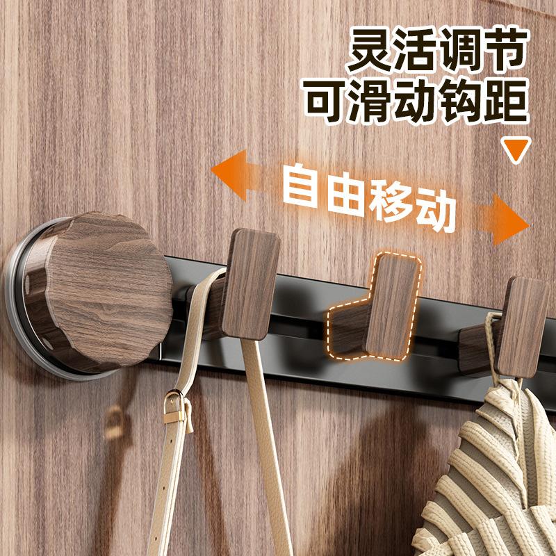 Suction Cup Door Hook Hanger Free Punching Wall Wall Hanging Home Shelf Hanger Wardrobe Clothes Storage