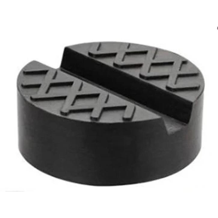 Universal Jack Rubber Support Pad Durable Wear Resistant Car Slotted Frame Rail Floor Socket Adapter Lifting Rubber Pad Black Style 2