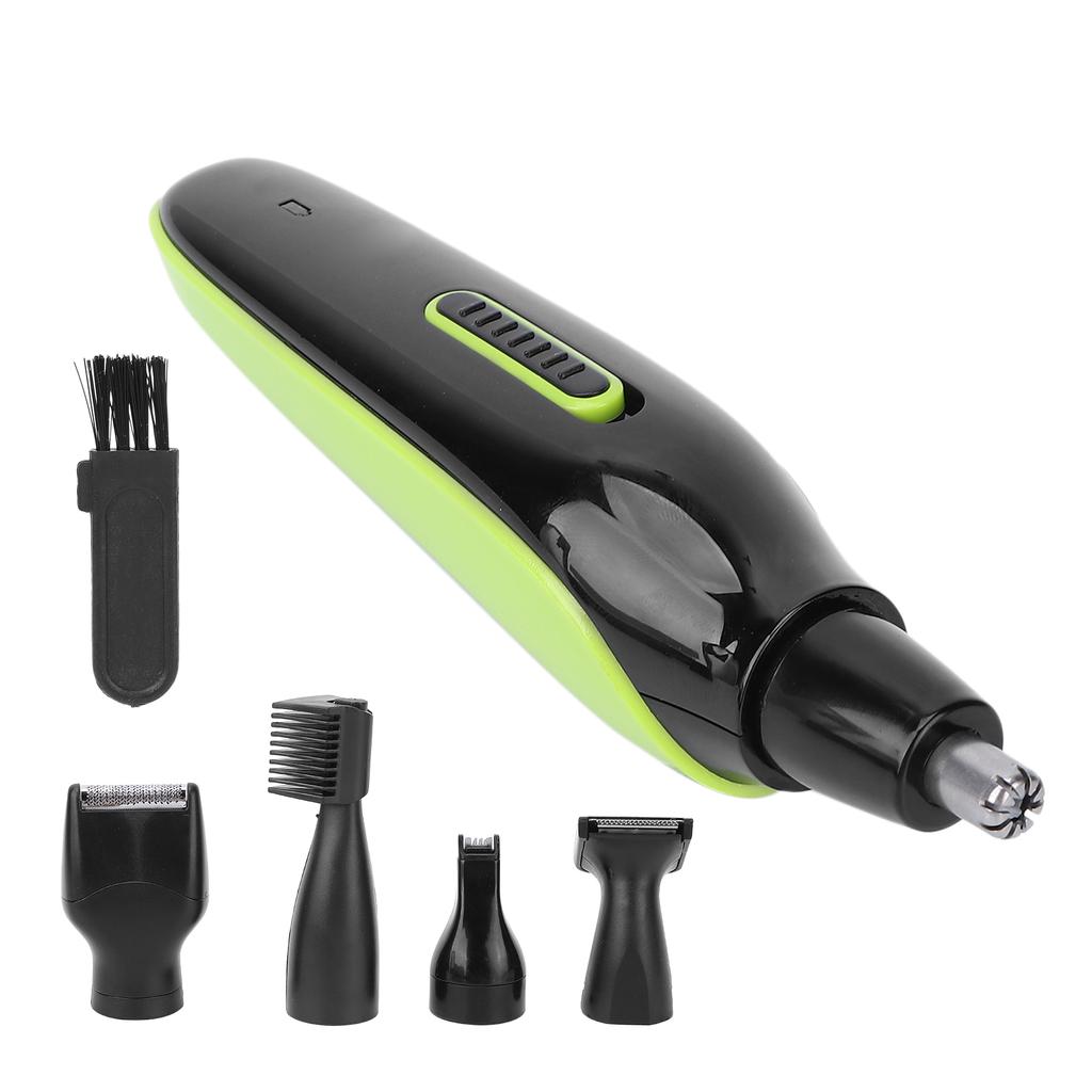 Nose Hair Trimmer Set USB 5 In 1 Electric Facial Ear Hair Eyebrow Trimmer for Home