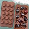 1pc Silicone Chocolate Mold - DIY Cake & Cookie Tool Perfect for Birthday Treats & Baking Essentials, DIY Treat Molds Silicone Baking Molds