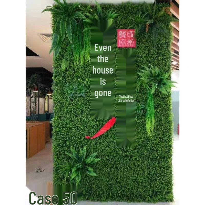 Artificial Green Wall with Roses for Indoor/Outdoor Decor