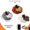 Faux Fall Decorative Crochet Pumpkins Handmade Knit Pumpkin For Thanksgiving Halloween Harvest Mantel Table Decor