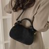 Handmade Woven Bag, Bucket Bag, Crossbody Bag for The Armpit, Commuter Shoulder Bag, Large Capacity Crossbody Bag