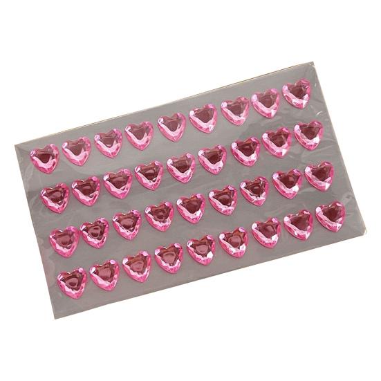 

3D наклейка с искусственным кристаллом в виде сердца, самоклеящаяся, легко наносится, идеально подходит для DIY, скрапбукинга, ведения журнала D