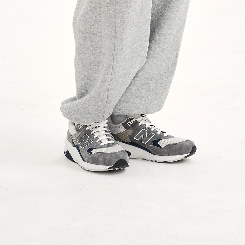 New Balance 580 Castlerock Unisex Sneakers Grey Moonbeam Natural-Indigo MT580RCB