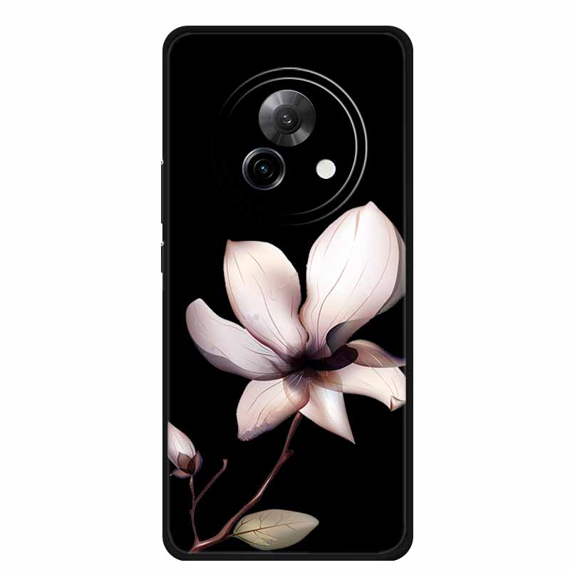 Black Silicone Case For Meizu Lucky 08 Case Luxury Protective Soft Phone Back Cover For Meizu Lucky 08 Case 6.78" Cartoon Shell