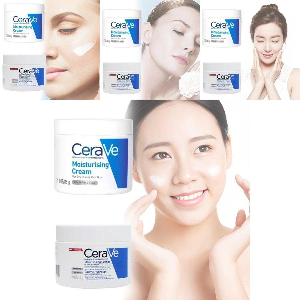 Cerave Feuchtigkeitscreme 85g 340g 454g Luxuriöse Feuchtigkeit Für Alle Hauttypen