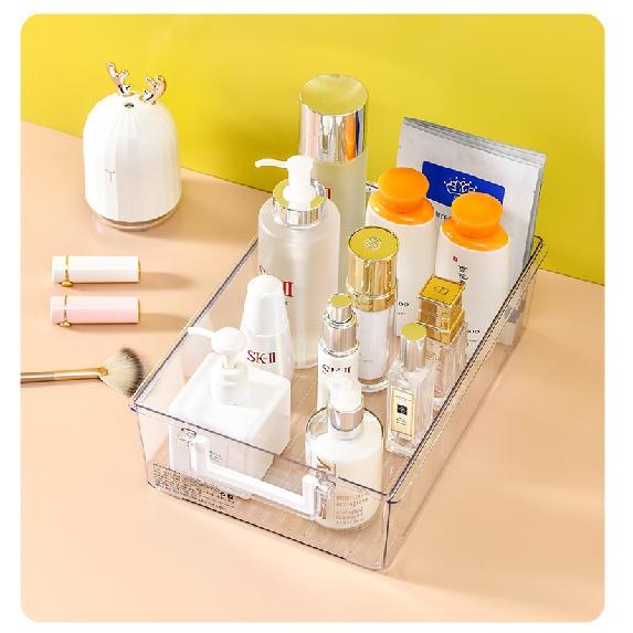 

Youjia Transparent Cosmetics Storage Box Refrigerator Fruit and Vegetable Storage Box Multi-Scenario Use Plastic Storage Box with