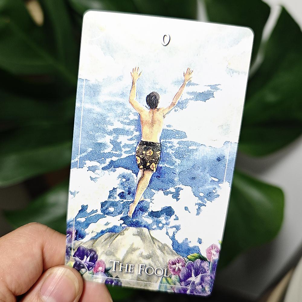 10.3*6cm Healing Waves Tarot 78 Pcs Tarot Cards Combine The Healing Aspect of Mother Nature and Art Into Artwork