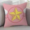 Cardcaptor Sakura Pillow Gift Home Office Decoration Pillow Bedroom Sofa Car Cushion CoverPillow Case