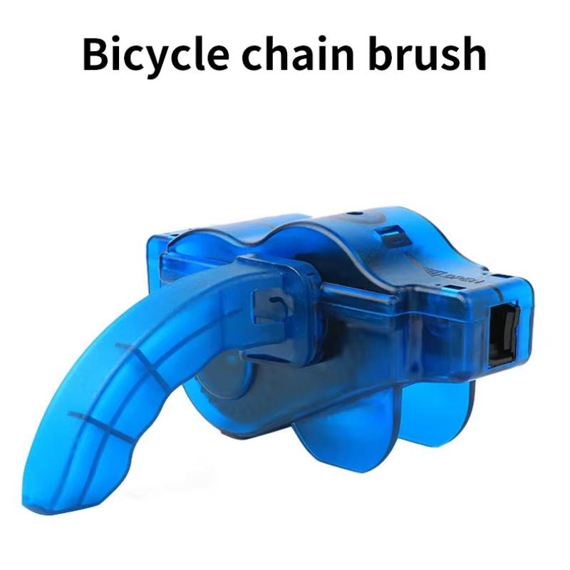 Portable Mountain Bike Repair Tool Bicycle Chain Cleaner Bicycle Chain Washing Machine Bicycle Chain Brush