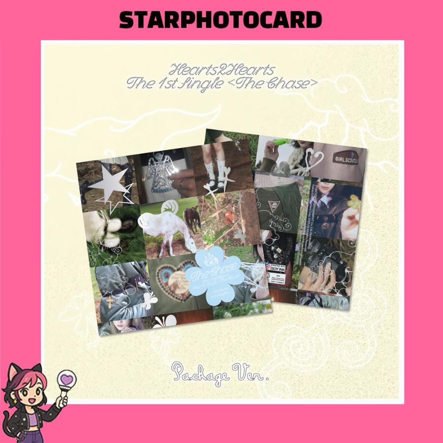 [READY STOCK] HEARTS2HEARTS - [ THE CHASE ] 1ST ALBUM (PACKAGE Ver.) PACKAGE Ver
