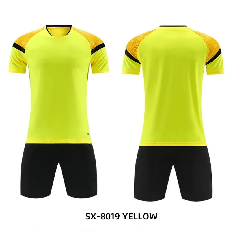 Adult Kids Football Jersey Men Boy Customize Soccer Uniforms Kit Futsal Sportswear Training Tracksuit Child