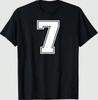 Team Seven Sport Grafisches Varsity Passendes T-Shirt