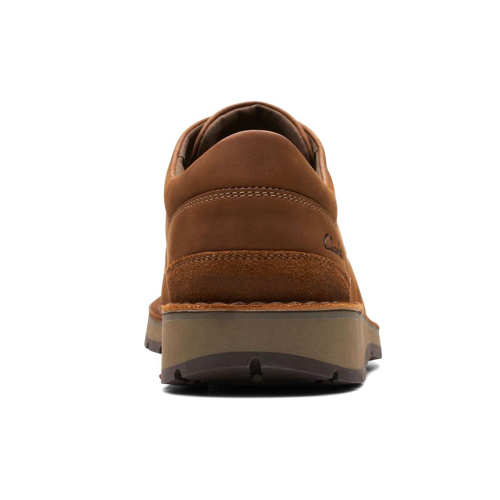 Clarks Gravil Series Leather Comfort Shoes Business Simple Round Toe Casual Shoes Men sneaker Brown 261746418