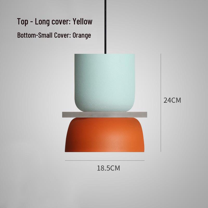 Nordic Macaron Pendant Light for Living Room
