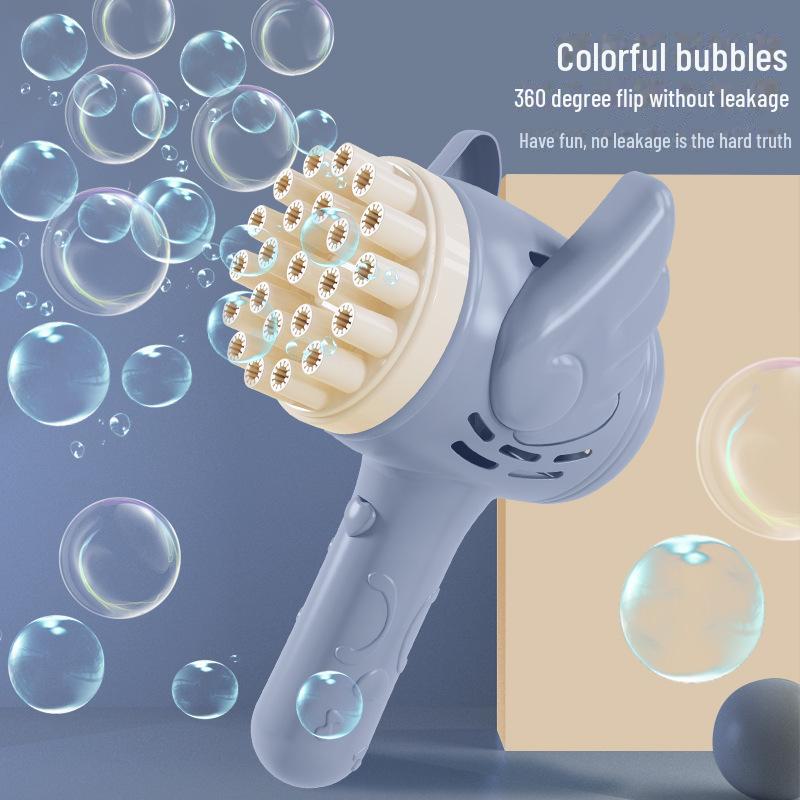 

Пистолет-пузырь «Динозавр» на 40 отверстий: Милая форма, долговечные электрические игрушки-пузыри