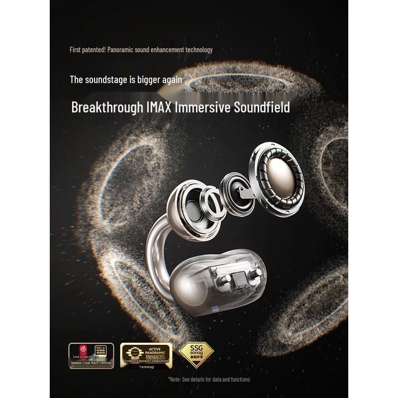SANAG S6S Pro AI Bluetooth Ear Clip Headset