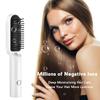 Wireless Heating Hair Comb Straightener Professional Men's Beard Flat Iron Ceramic Electric Hair Brushtool Salon Hair Styling Tool