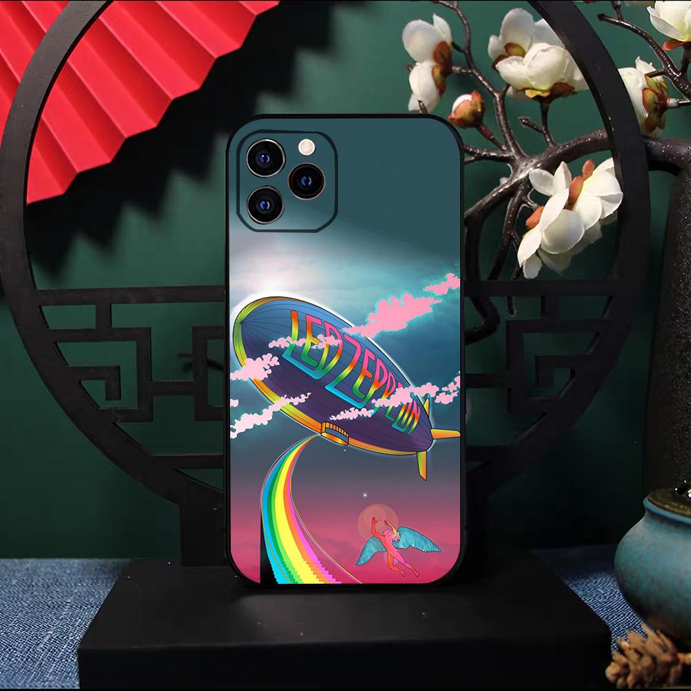 Band Led Rock Z-ZeppelineS Phone Case For IPhone 17 Pro Max 16 15 14 Pro Max 13 11 X Xs Xr 8 7Plus Silicone Cover